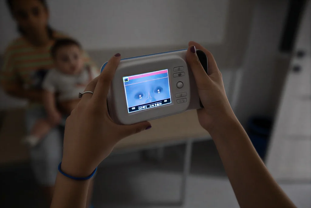 Проверка зрения у ребёнка в SAIF OPTIMA KIDS